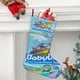thumbnail image 2 of Misión de Rescate Oceánico del Súper Panda Tema: Calcetines de Navidad, fino lino blanco para colgar en escaleras y chimenea, decoración navideña para el hogar, regalo de Navidad.54cm×38cm, 2 of 5