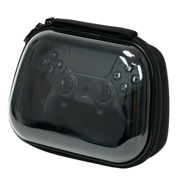 Funda protectora universal de viaje para el mando, compatible con el gamepad Xbox Series X/S/PS5/PS4/Nintendo Switch Pro - Diseño duradero de carcasa rígida-Negro transparente
