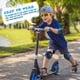 thumbnail image 4 of Rodilleras y coderas para niños de 3 a 8 años, conjunto de equipo de protección 3 en 1 para niños y niñas, para patinaje, ciclismo, bicicleta, patinaje en línea y scooter, 4 of 7