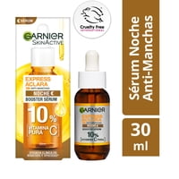 Serum Noche 10% Vitamina C Garnier Express Aclara 30 Ml Garnier Skinactive