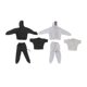 thumbnail image 3 of Conjunto De 2 Sudaderas A Escala 1:12 Para Hombre Para Figuras De Acción BBI HT, 3 of 5