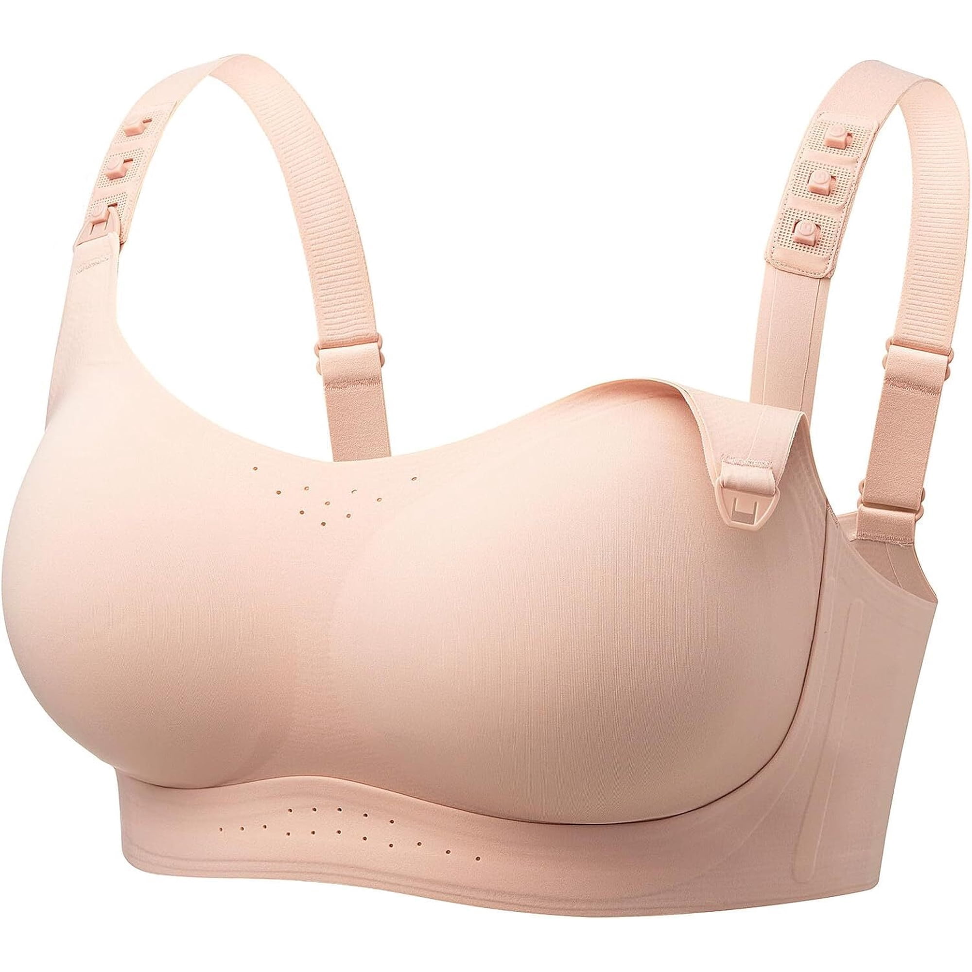 Sostén Para Lactancia Y Extracción De Leche Momcozy Cozyfitclasp Rosa Ostión 2xl