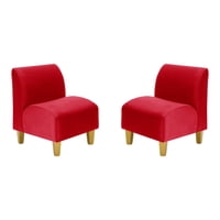 Bodevir - Set Poltrona Soft 1C Felpa 01 Rojo