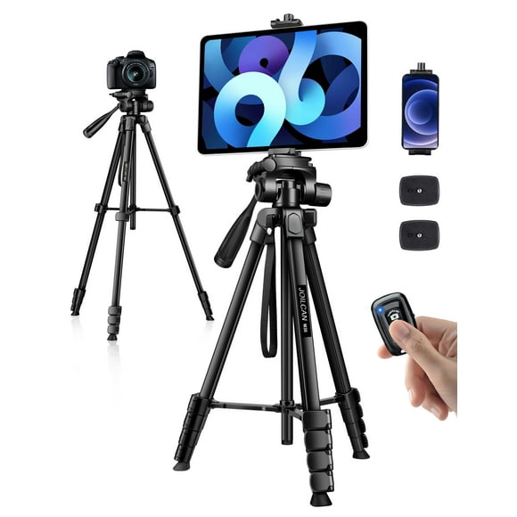 Soporte de trípode JOILCAN de 68 cm para iPad, iPhone y tableta con mando a distancia