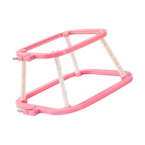 Bothyi - Estante Para Punto De Cruz, Combo Ajustable, Marco De Bordado Diy, Soporte Para Regazo, Rojo