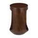 thumbnail image 3 of Mesa lateral Zuo Okno de madera de mango color nogal, redonda, 3 of 9