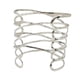 thumbnail image 1 of Brazalete De Moda Superior Ajustable Abierto Ahuecado Joyería Plata, 1 of 5