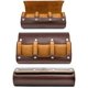 thumbnail image 1 of Estuche de Viaje para Relojes M Mirage Luxury en Cuero Vegano con 3 Compartimentos, 1 of 9