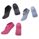 thumbnail image 3 of 3 Pares De Calcetines De Ballet Pilates Barre Calcetines De Yoga Antideslizantes Rosa Gris Negro, 3 of 5
