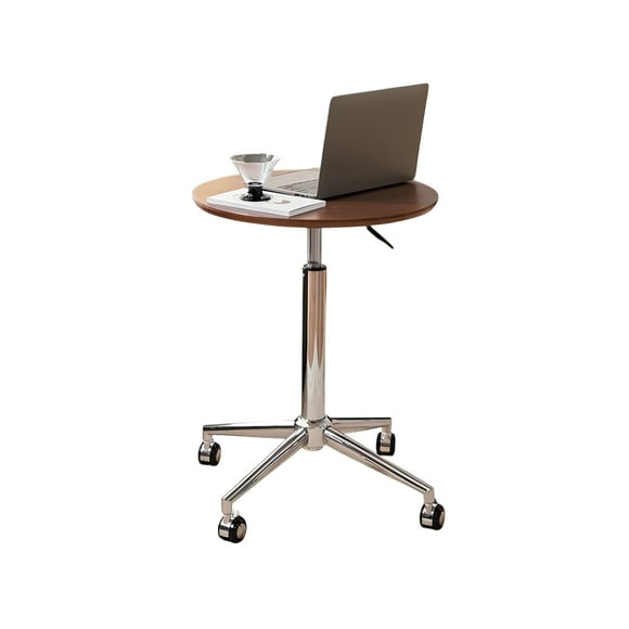 Mesa Lateral Auxiliar Centro Regulable 63-85cm Side Café