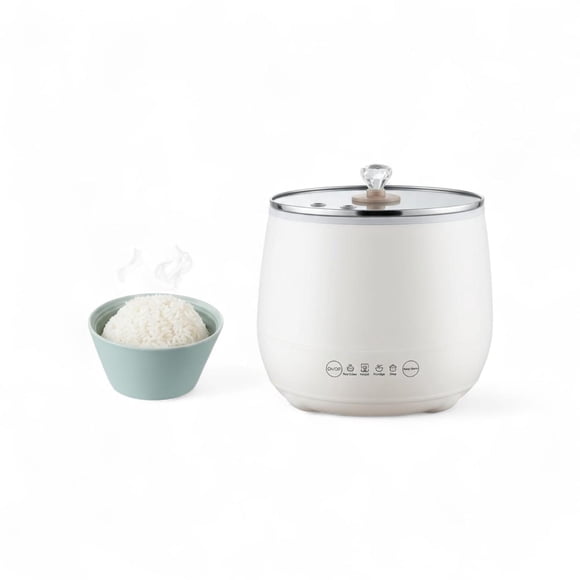 Mini Olla Arrocera Multifuncional 1.8 L Portatil Y Antiadherente