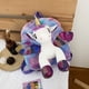 thumbnail image 1 of Unicorns Cartoon School Book Bag Backpacks Cute Fashion 3D Fur Backpacks For Girls Travel Backpack Children Schoolbag Kids Gift, 1 of 3