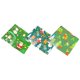thumbnail image 3 of Juego De Papel De Regalo De 3 Uds., 51x75cm, Dise?os únicos Hechos A Mano Para Caja De Regalo, Fiesta, Verde Y Papá Noel, 3 of 5