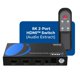 thumbnail image 2 of OREI Conmutador HDMI 2.1 8K 2x1 con Extractor de Audio y Control Remoto IR, 2 of 9