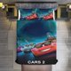 thumbnail image 5 of Cars Lightning McQueen Boys 3 Piece Bedding with 1 Flat Sheet And 2 Pillowcases Twin Bed Sheets, 5 of 5
