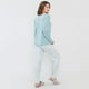 thumbnail image 2 of Pijama Mujer Full Print Polypeach Verde Corona, 2 of 5