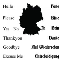 Rienda Libre Graphics - Decomural German Language Basics School Education Ws-34525