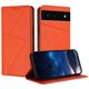 thumbnail image 1 of Funda Cartera Magnética para Google Pixel 6 Protección Antichoque con Ranuras Naranja, 1 of 6