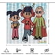 thumbnail image 2 of Juego de Cortina de Ducha Desmarcar Xavier Riddle 4 Piezas, 2 of 6
