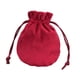 thumbnail image 5 of Bolsa De Terciopelo Con Cordón Para Regalo, Para Anillos, Joyas, Color Vino Tinto, 9,5 X 11,5 Cm, 5 of 5