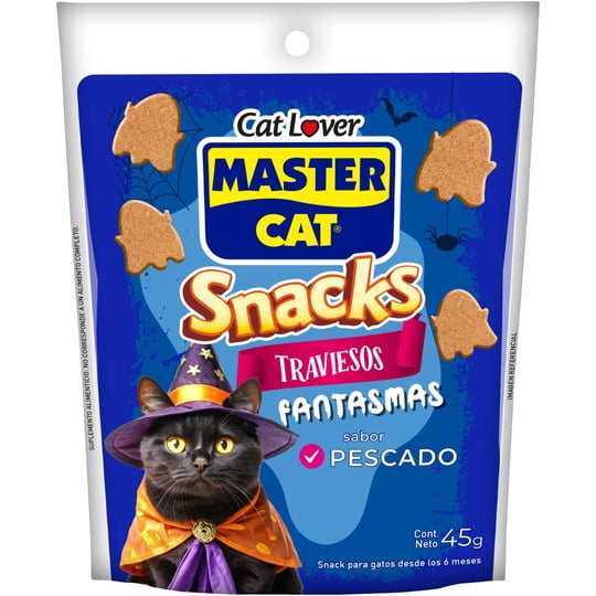 Alimento Gato Snack Fantasma 45 g Master Cat
