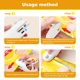 thumbnail image 5 of Sellador de bolsas QPOJIZ 2‑en‑1 portátil con cortador USB‑C, 5 of 7
