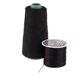thumbnail image 4 of Tejido de la trama de la pista del cabello de 60 m hilo de coser para extensiones de cabello negro, 4 of 5
