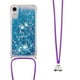thumbnail image 4 of Funda FOXDOCK para iPhone XR con Cuerda Ajustable, Brillo Líquido, Protección Antigolpes y Lente – Ideal para Regalo, 4 of 5