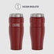 thumbnail image 2 of Vaso de viaje THERMOS Stainless King, 470 ml, rojo rústico, 2 of 7