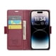 thumbnail image 5 of CaseMe tipo cartera iPhone 14 Pro con cierre magnético, RFID, tarjetero, soporte, carga inalámbrica, 5 of 5