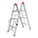 thumbnail image 1 of Escalera Plegable Aluminio 3 Escalones Tipo Tijera 150kg, 1 of 3