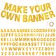 thumbnail image 1 of Kit de Banner DIY YONHTUTU de 109 Piezas con Letras y Números, 1 of 3