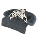 thumbnail image 1 of Cama para perro Codi Calming Sofá, tamaño grande, 104 x 94 x 15 cm, color gris oscuro, 1 of 9