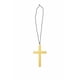 thumbnail image 1 of Collar Vaulted Skulls 23 cm Cruz de Sacerdote Dorada, 1 of 6