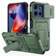 thumbnail image 1 of Funda para Motorola Moto G (2025) Slim Fit con Cubierta Deslizante para Cámara y Soporte Invisible, Cubierta a Prueba de Golpes de Grado Militar, Verde, 1 of 8