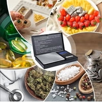 Genérico - Báscula Digital Joyería 1000G X 0.1 Color Plata