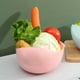 thumbnail image 2 of 1pc, Rice Washing Drain Basket, Rice Washing Filter Basket, Creative Rice Washing Sieve, Plastic Rice Colander, Household Rice Washing Basket, Multifunctional Rice Washing Basin, Kitchen Stuff, Kitc, 2 of 5