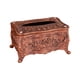 thumbnail image 5 of Caja De Pañuelos Cubierta Contenedor Papel Higiénico Soporte Para Dormitorio Tocador Encimera Pequeño Bronce Rojo, 5 of 5