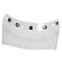 Magideal - Visera Para Casco De Motocicleta, 5 Broches, Parasoles , Cara Abierta, Parasol Vintage, , Repuesto Fácil De Instalar, Accesorios De Repuest , Claro 215X13Cm