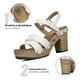 thumbnail image 5 of Sandalia Casual Taco Grueso Vintage Mujer Weide JS81, 5 of 8