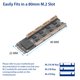 thumbnail image 3 of Tarjeta de llave IO CREST de 8 puertos RS-232 DB9 Serial M.2 B+M, 3 of 4