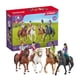 thumbnail image 1 of Playset Schleich Horse Club Ride Out con 4 jinetes para niñas mayores de 5 años, 1 of 9