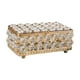 thumbnail image 2 of Caja de joyería organizadora de baratijas, caja de regalo de recuerdo, contenedor de joyería con tapa, caja del Tesoro para brazaletes, anillos, sombr, 2 of 5