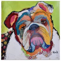 Mallorca - Cuadro Decorativo Bulldog