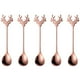 thumbnail image 1 of cucharas navideñas, vajilla navideña, cucharas para mezclar café, té, sopa, postre, pastel, helado., 1 of 6