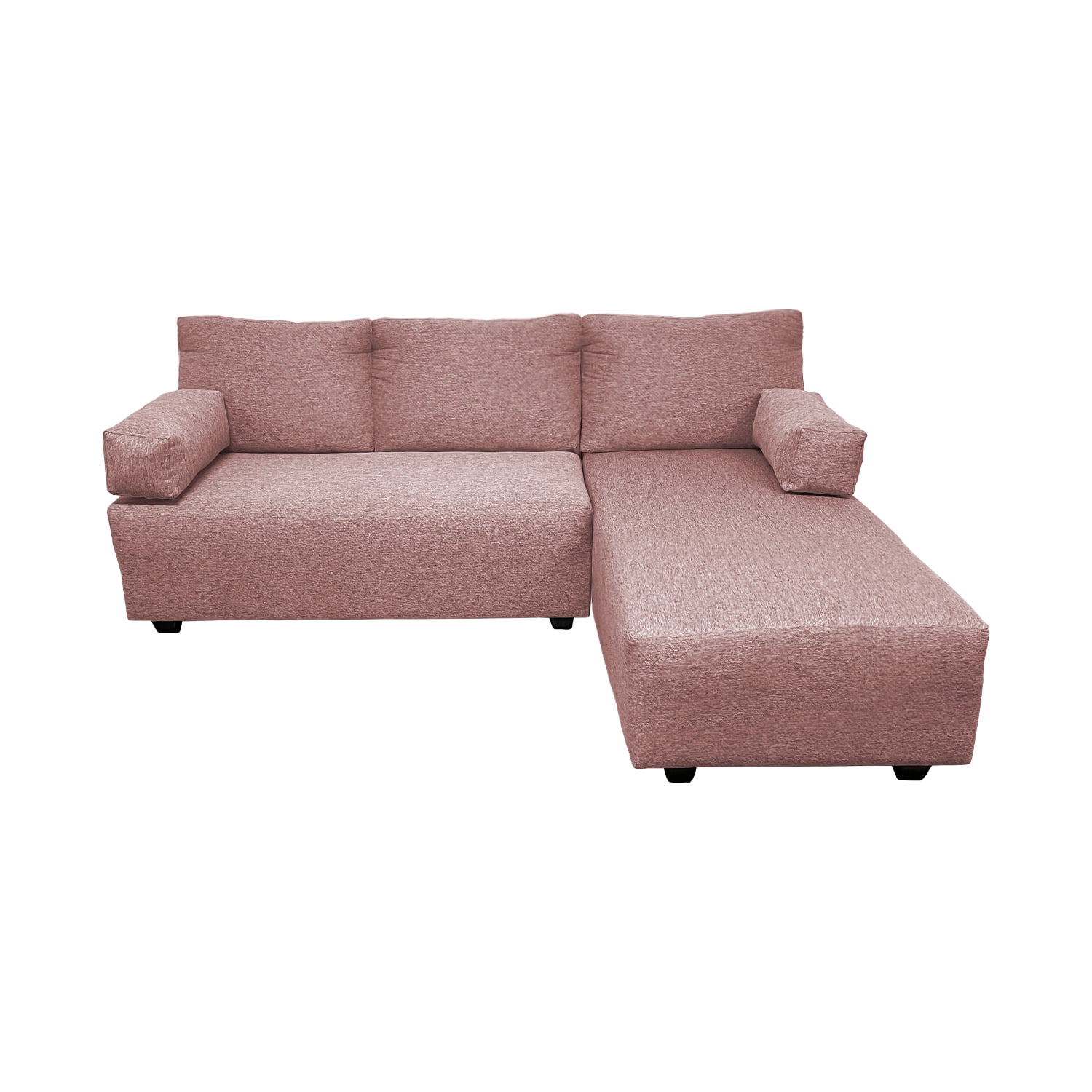 Induhome - Seccional Elle Chenille Palo Rosa Bidireccional