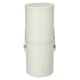 thumbnail image 1 of Uxcell 7.87" Soporte Portátil para Brochas de Maquillaje con Correa, Estuche de Viaje para Brochas Cosméticas para Mujeres, Brochas de Maquillaje, Lápices, Cepillo de Dientes, Crema de Manos, Blanco, 1 of 7