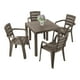 thumbnail image 4 of Mesa Plastico Terraza Exterior Cafe 75x75x73Cms Rimax cafe Tamaño Único, 4 of 5