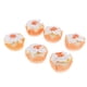 thumbnail image 3 of 6 Piezas Simulación Cup Cake Modelo PU Educación Infantil Temprana Prop Naranja, 3 of 5