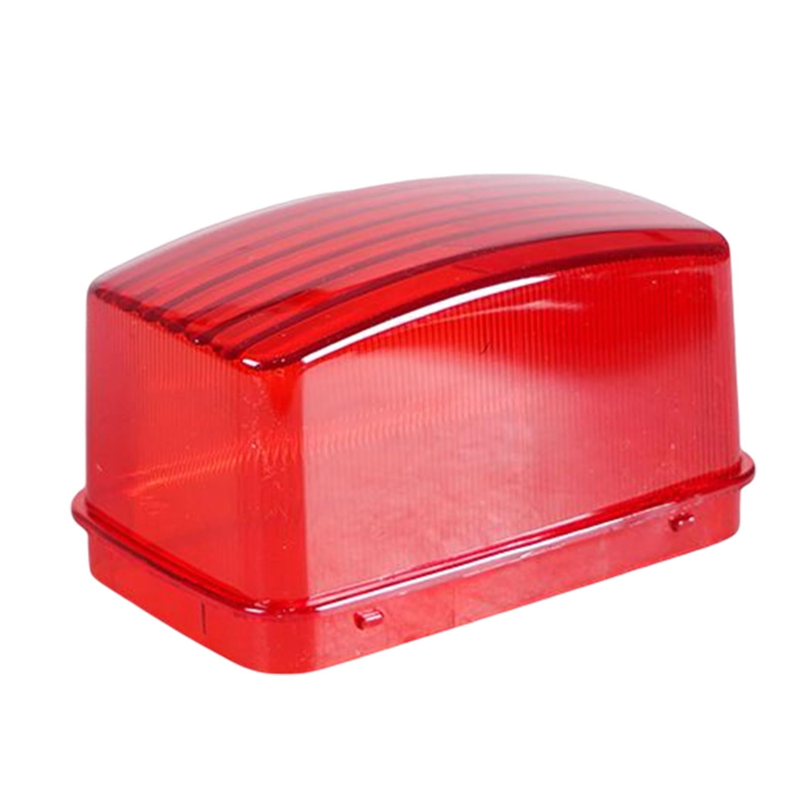 Ioensy - Cubierta De Lente De Luz Trasera Lámpara De Señal Roja Para Yamaha Rhino 450 660 700